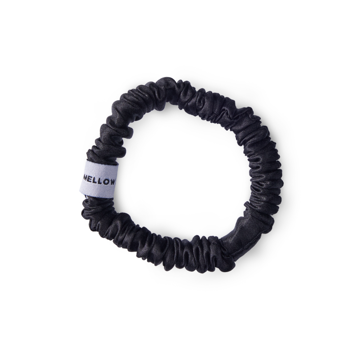 Silke scrunchie - sort